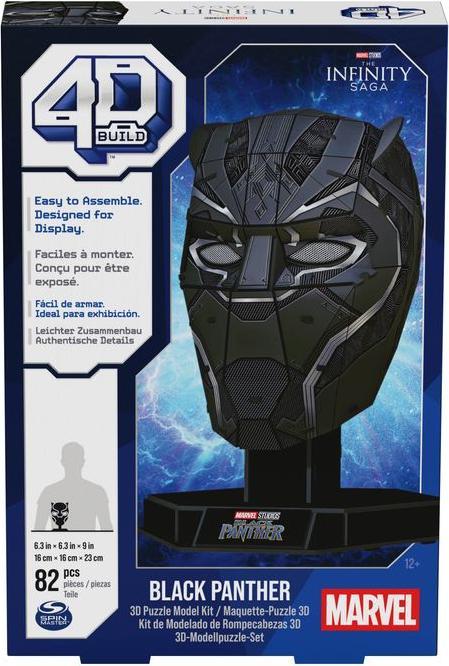 Spin Master FDP APZ Marvel Black Panther Mask GML (82 Teile)