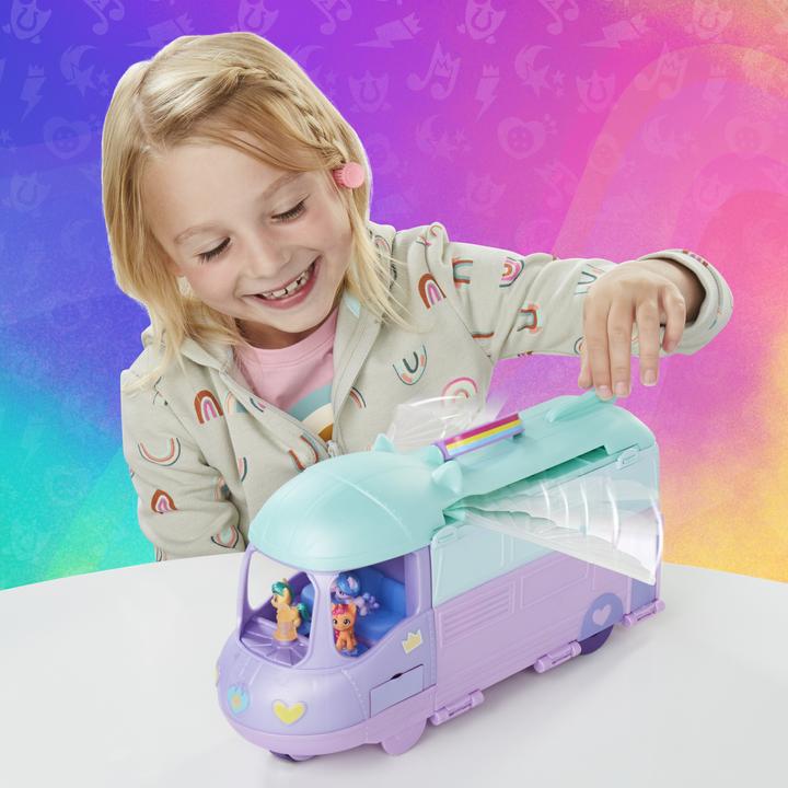 Immagine prodotto My Little Pony Mini World Magic Mare Stream, Set di gioco per camper