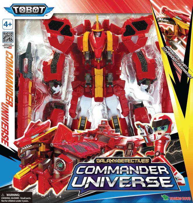 Actual product image Tobot Galaxy Detectives Transformeris COMMANDER UNIVERSE, 33 cm