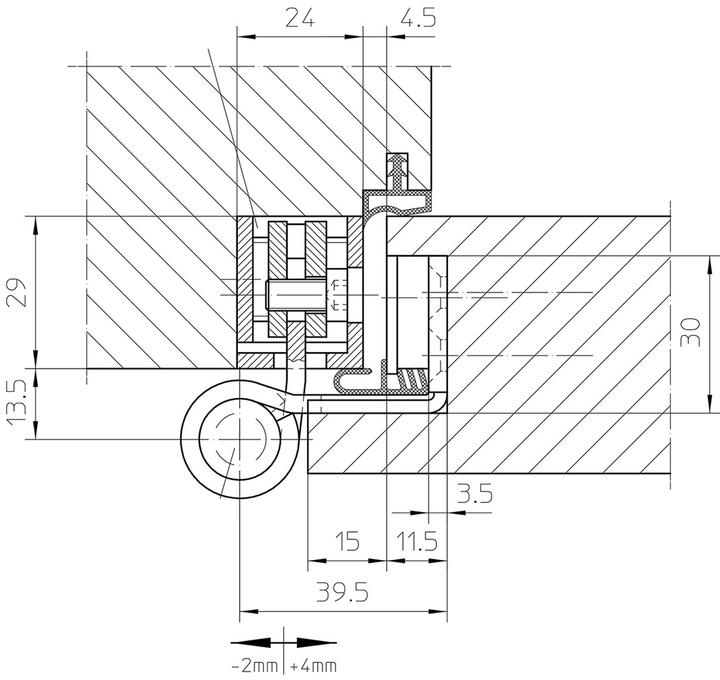 Actual product image Simonswerk VARIANT VX 7939/160-15/4.5 FD object belts