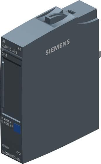 Image du produit Siemens SIPLUS ET 6AG2134-6HD01-4BA1200SP AI 4XU/I 2-WIRE TX RAIL