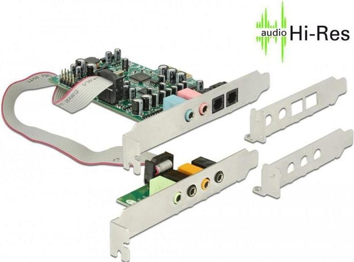 Produktbild Delock PCI Express Soundkarte 7.1 (PCI Express 1.1)