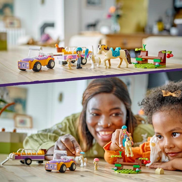 Image du produit LEGO 42634 Remorque pour chevaux et poneys (42634, LEGO Friends)