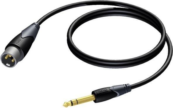 Procab CLA724/3 XLR męski - 6,3 mm Jack męski stereo 3 m (3 m, XLR)