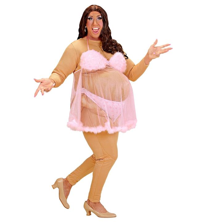 Image du produit Widmann Grosse danseuse de strip-tease costume pour hommes (M, L, XL)