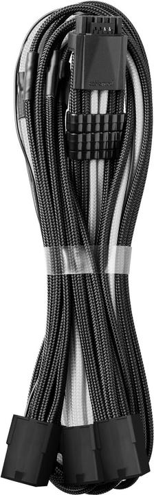 Produktbild CableMod Pro ModMesh 12VHPWR auf 3x PCI-e Verlängerung - 45cm, schwarz/weiss