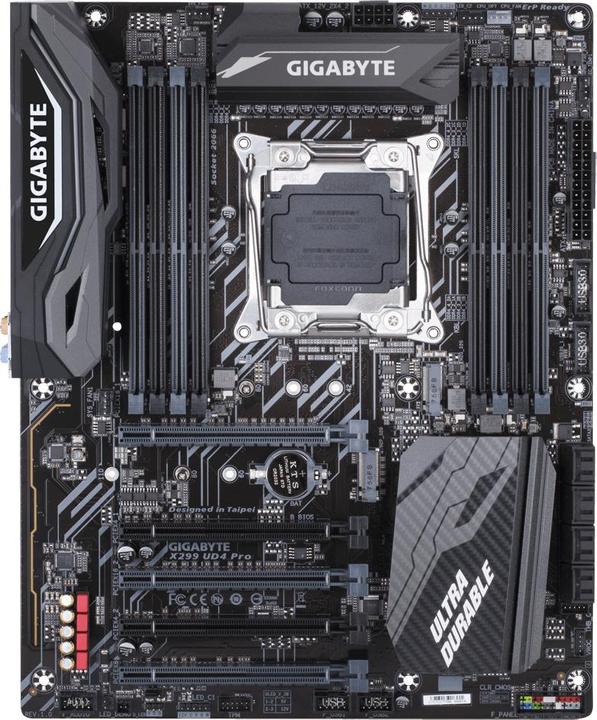Produktbild Gigabyte X299 UD4 Pro (LGA 2066, Intel X299, ATX)