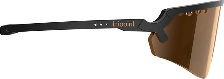 Image du produit Tripoint lunettes de soleil chobe (Noir avec logo en bronze, Marron, Bronze multicouche)