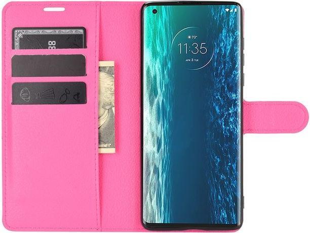 Productafbeelding MU Classic Litchi Leren Boekomslag Serie (Motorola Rand)