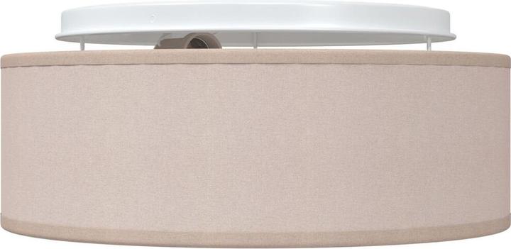Produktbild VidaXL Deckenleuchten Flush Mount Taupe 30 cm Stoff E27 (E27)