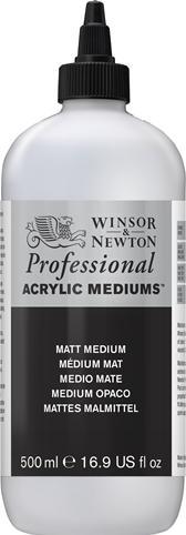Immagine prodotto Winsor & Newton Acrylic matt medium 500ml (Trasparente, 500 ml)