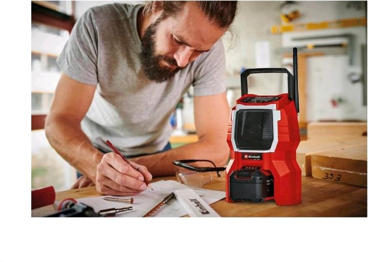 Actual product image Einhell Battery radio TC-RA 18 Li BT (FM, AM, Bluetooth)