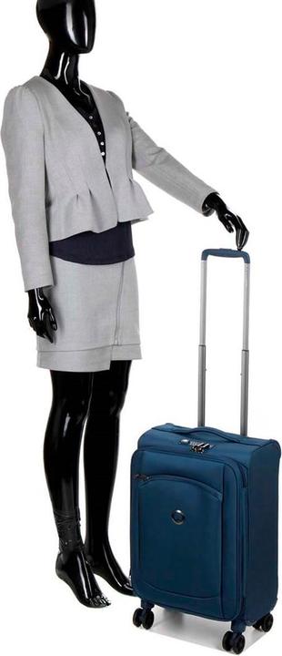 Image du produit Delsey Walizka podwójne kółka 55cm JASNY NIEBIESKI (43 l, Bagage à main (jusqu'à 50l))