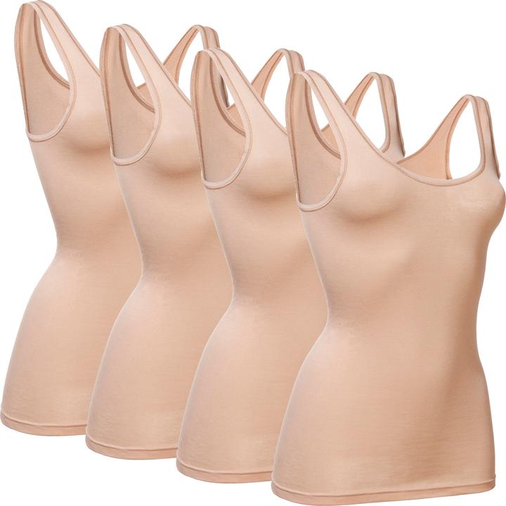 Con-ta Damen-Unterhemd 4er-Pack
