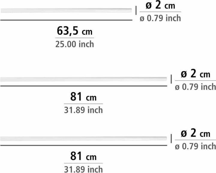 Actual product image Wenko Angle bar