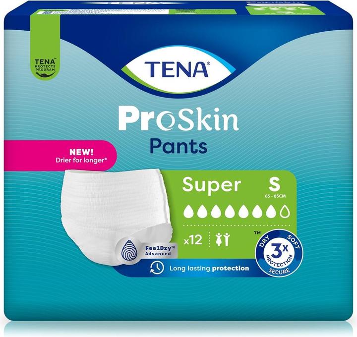 Tena Pants Super S 65-85cm 12 (12 x, S)