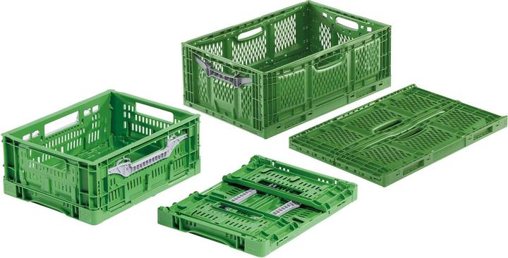 Produktbild Kunststoffbehälter Clever-Fresh-Box, klappbar, 40 x 30 x 16 cm