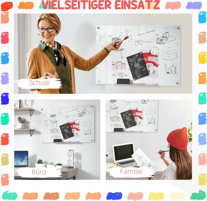 Image du produit Vinsetto Tableau magnétique (90 x 60 cm)