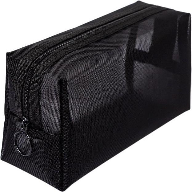 Actual product image JTI Black toiletry bag