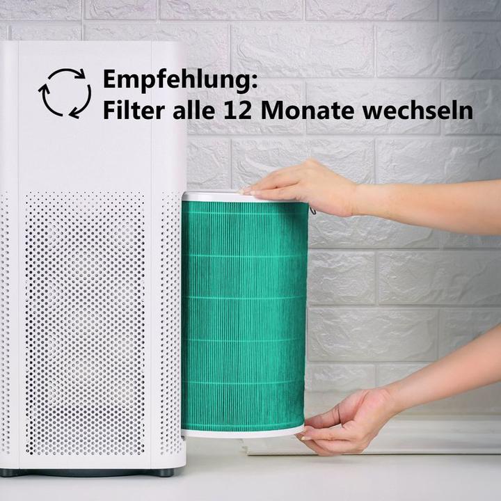 Produktbild Hermex Alternatives HEPA- & Aktivkohlefilter-Set zu Xiaomi Mi Air Purifier 3C (1 x)