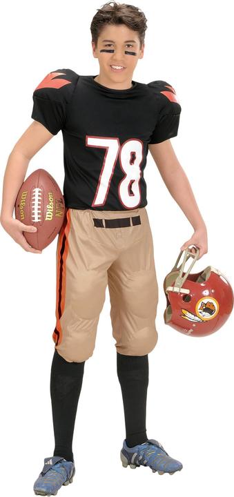 Image du produit Widmann AMERICAN FOOTBALL PLAYER (T-shirt rembourré, pantalon rembourré), 128 cm / 5-7 Years (128)