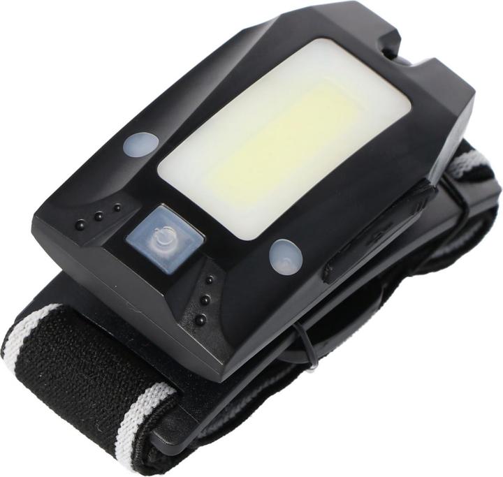 Immagine prodotto Velamp Metros LED Stirnlampe IH523, mit Infrarotschalter inklusive Akku (150 lm)