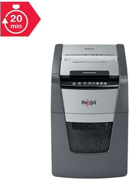 Actual product image Rexel Optimum AutoFeed+ 100X (Particle cut)