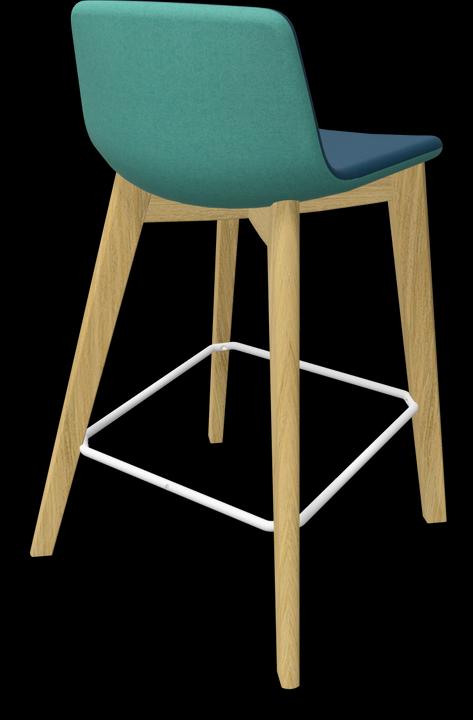 Actual product image Narbutas Twist & Sit Bar Stool