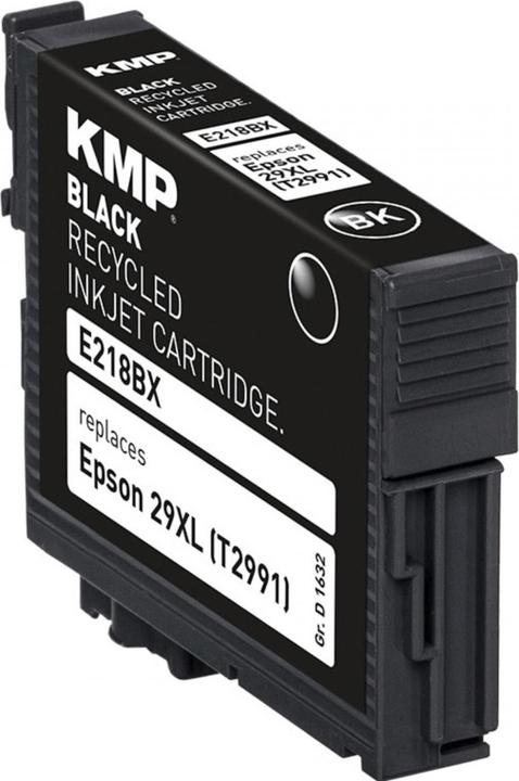 Produktbild KMP E218BX Tintenpatrone kompatibel mit Epson T 2991 XL (BK)