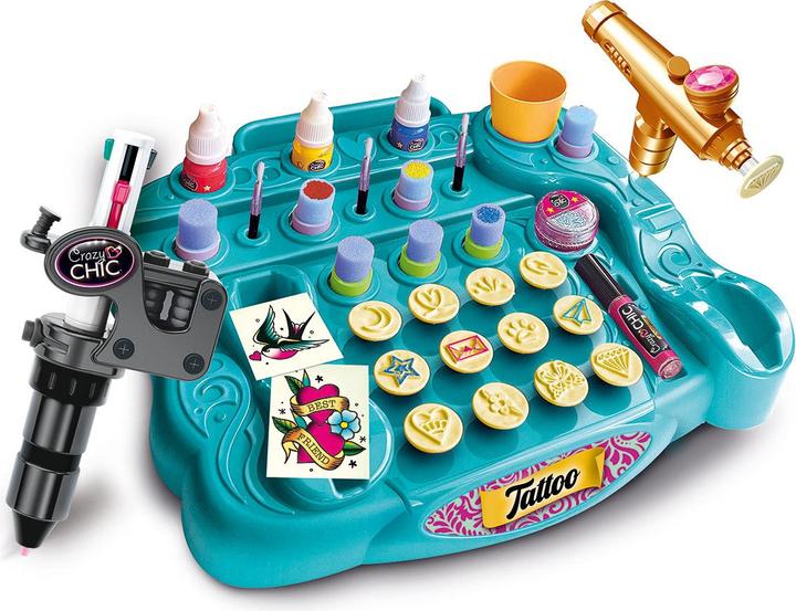 Actual product image Clementoni Crazy Chic My Tattoo Lab DFI