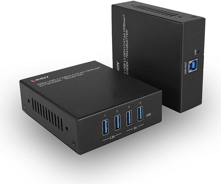Produktbild Lindy 100m USB 3.2 Gen 1 Cat.6A HDBaseT Extender