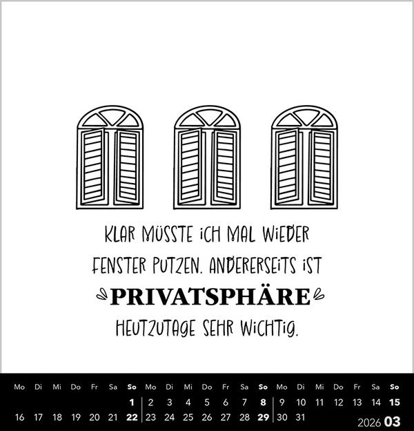 Image du produit Visual Words Black 2026 (Allemand)