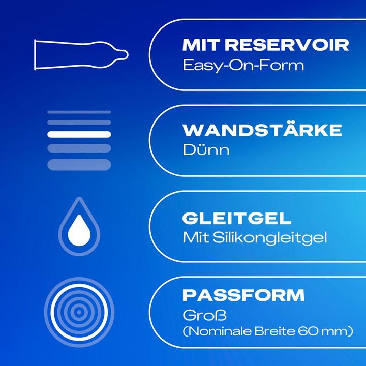 Actual product image Durex Sensitive XXL (8 pcs.)