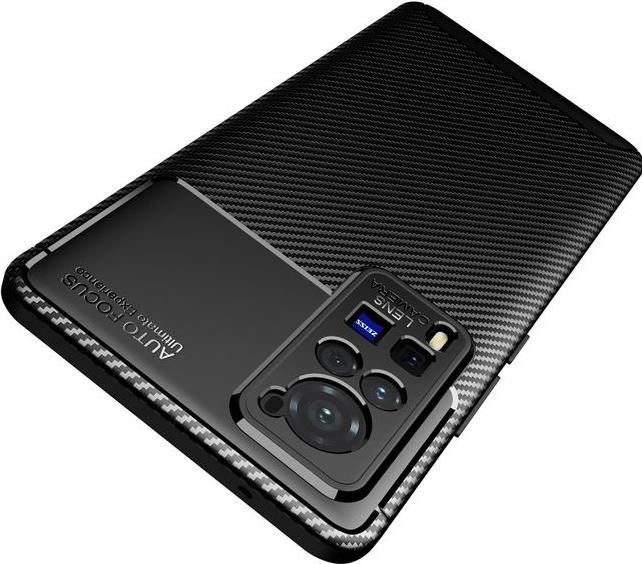Actual product image MU Style Carbon Fiber TPU Softcase Series (Vivo X60 Pro)