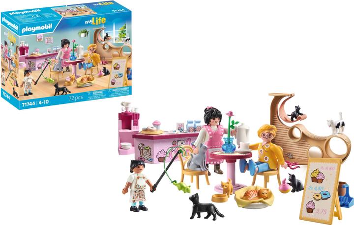 Image du produit Playmobil Café des chats (71744, Playmobil Ma vie)