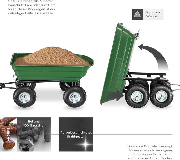 Immagine prodotto tectake Carrello a mano