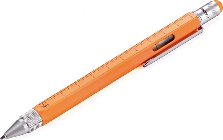 Image du produit Troika CONSTRUCTION PEN Stylo-bille multifonction, orange métallique (Orange fluo)