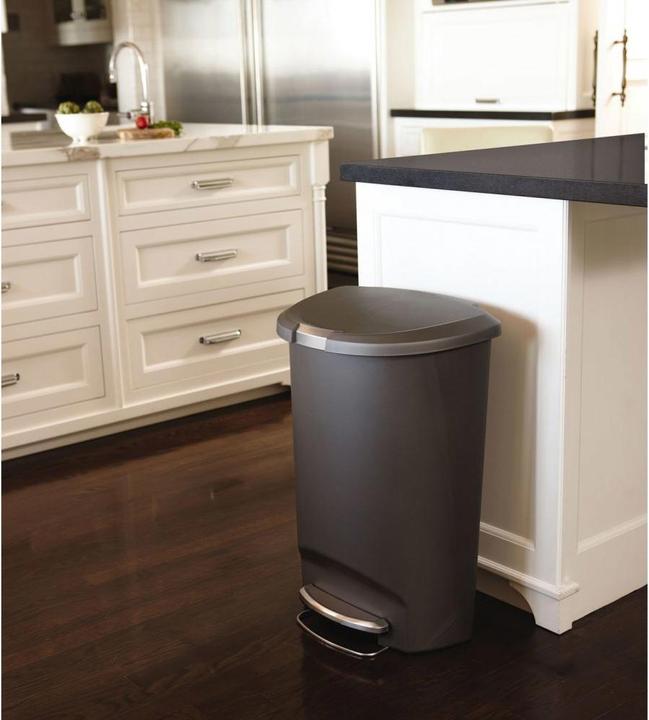 Image du produit Simplehuman CW1357 Poubelle ronde plastique (50 l)