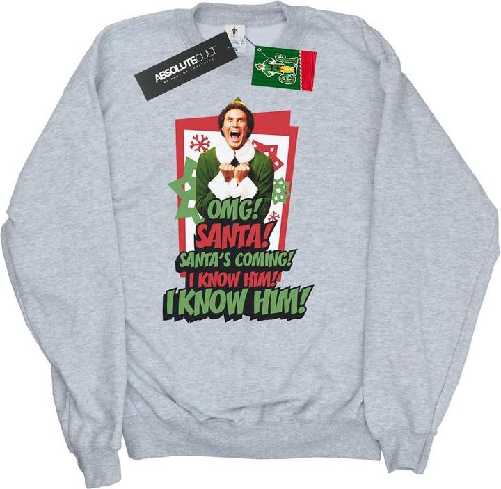 Immagine prodotto Elf OMG Santa Felpa Donna (S)