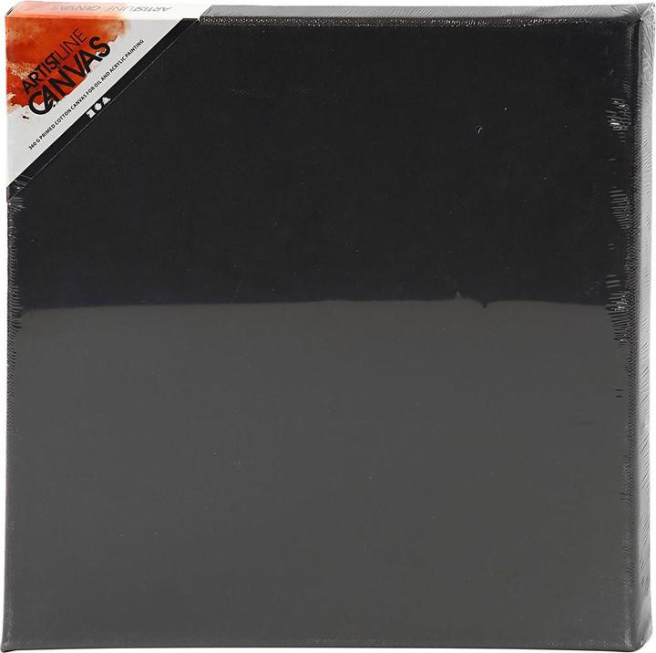 Image du produit Creativ Company Artistline Toile Noir 30x30cm, 10 pcs. (30 x 30 cm)