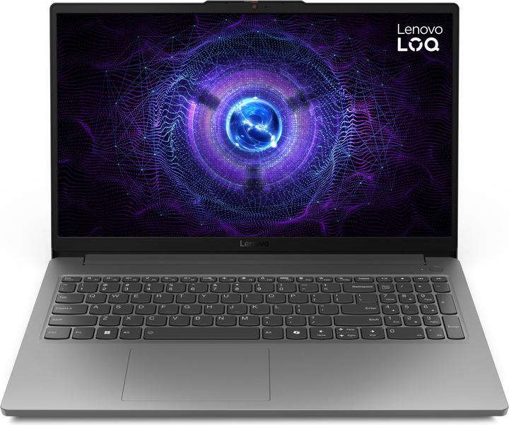 Image du produit Lenovo LOQ 15 (83LK008TGE) (gris, Intel® Core? i5-12450HX, NVIDIA GeForce RTX 4050, 16 Go DDR5, 512