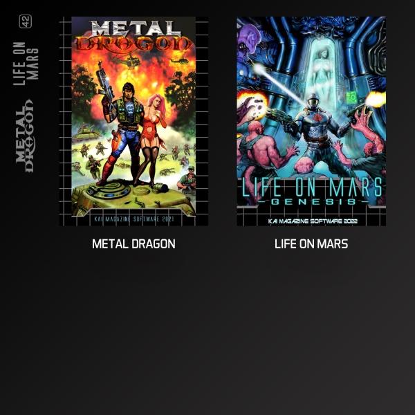 Image du produit Blaze Cartouche Evercade Metal Dragon/Life on Mars (DE)