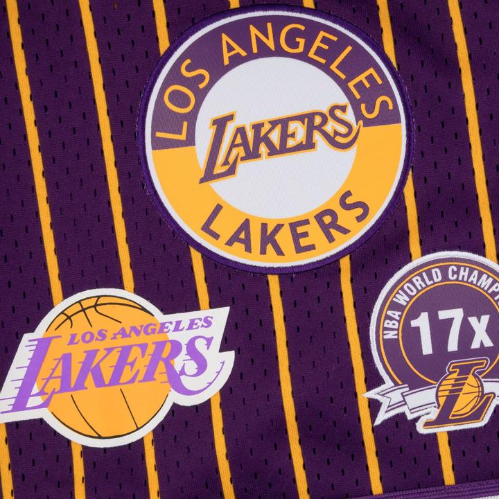 Immagine prodotto Mitchell & Ness Pantaloncini da basket M&N Los Angeles Lakers City Collection - M (M)