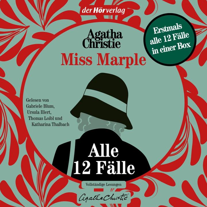 Immagine prodotto Miss Marple - Tutti i 12 casi (Barbara Heller, Ursula Gail, Ulrich Blumenbach, Agatha Christie, Sciabola Roth, Tedesco)