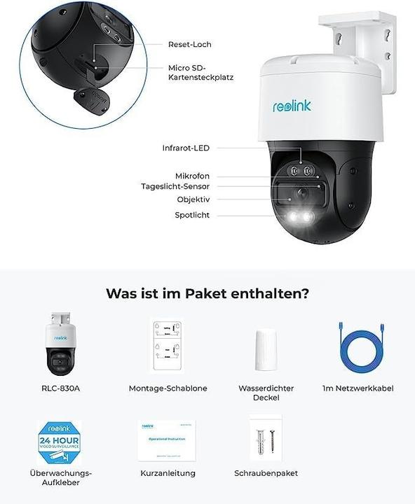Produktbild Reolink P830 (3840 x 2160 Pixels)