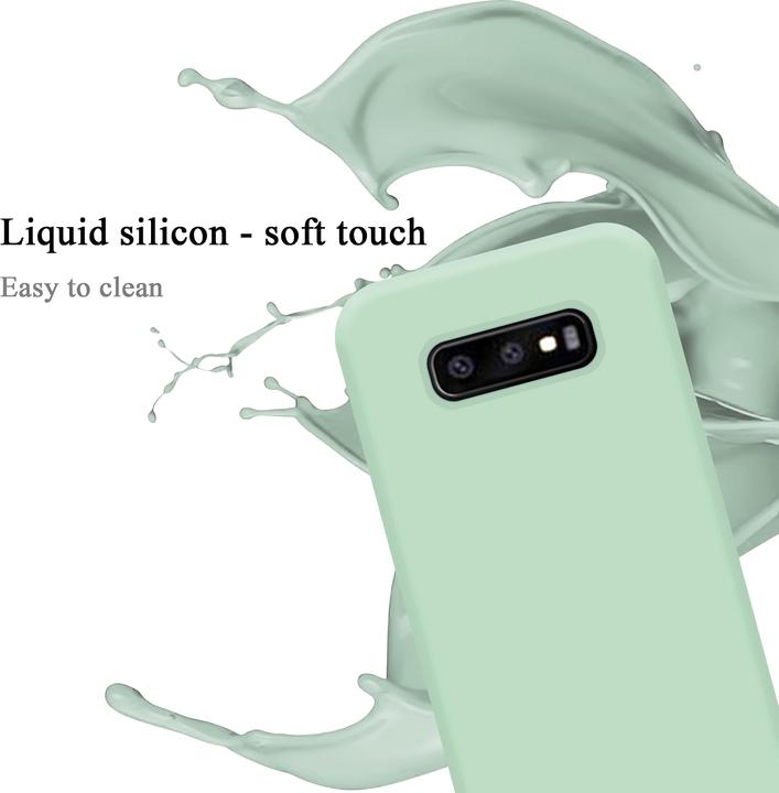 Actual product image Cadorabo TPU Liquid Silicone Case Cover (Samsung Galaxy S10e)