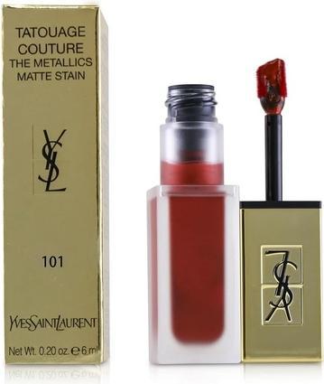 Actual product image Yves Saint Laurent Tatouage Couture The Metallics (Red Clash 101)