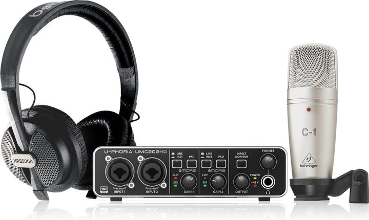 Produktbild Behringer U-PHORIA STUDIO PRO - Homerecording-Kit