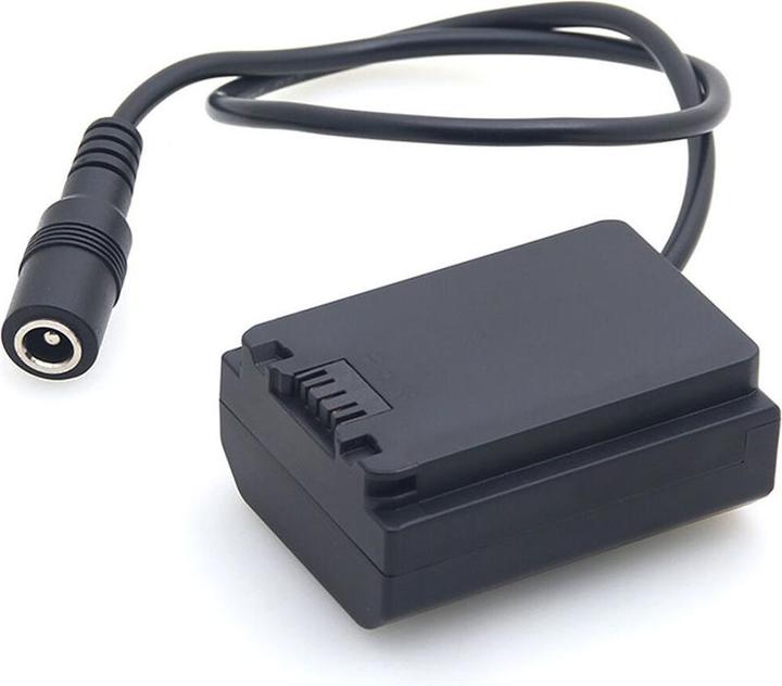 Produktbild Caruba Sony NP FZ100 Volldecodierung Dummy Akku (gerades Kabel) (Kamera Akku)