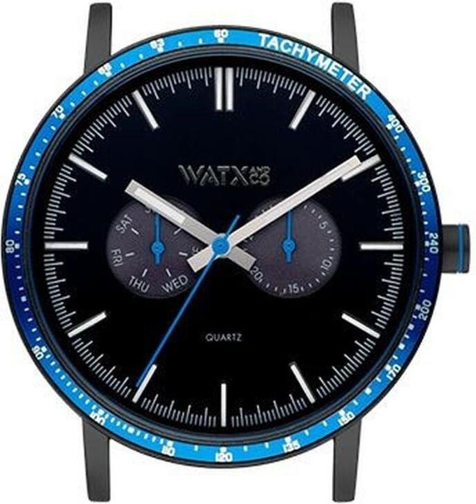 Watx & Colors Unisex-Uhr WXCA2746 Schwarz (Ø 44 mm) (44 mm)